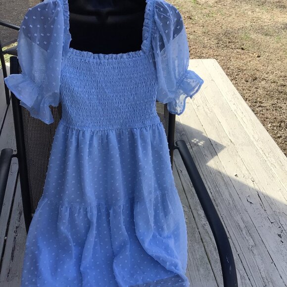 Tecrew Light baby Blue dress Size Small - Picture 3 of 4